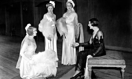 London High Society - Debutantes being coached by Miss Josephine Bradley - 1932