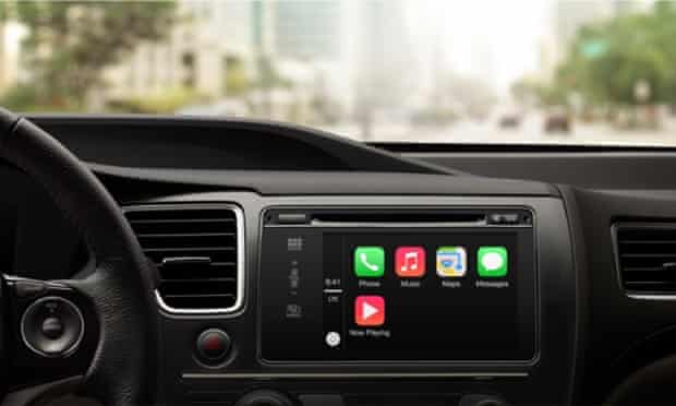 Apple CarPlay iPhone in the car