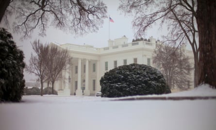 Washington Dc Takes A Snow Day As Much Of Us Hit By Another Winter Storm World News The Guardian