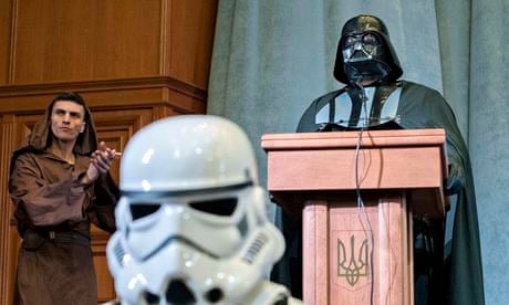 Ukraine’s Darth Vader bids to lead nation to the dark side
