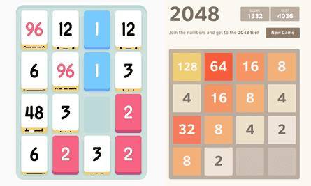Threes Is The Reason 2048 Exists Game Creators Hit Out At Clone Games The Guardian