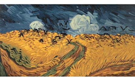 Vincent van Gogh's Wheat Field with Crows
