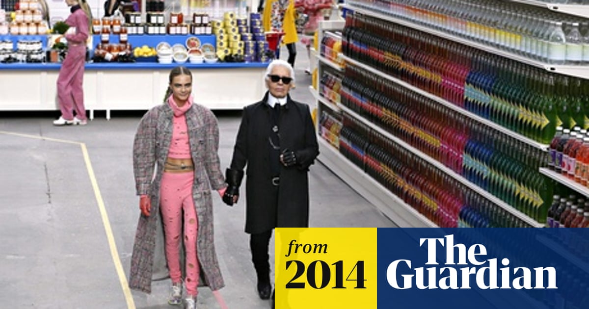 Supermarket sweep as 'riot' breaks for Karl Lagerfeld's Chanel collection | Chanel | The Guardian