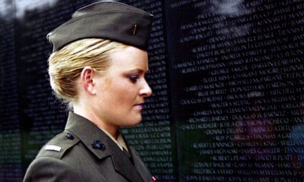 Occupational disease … US Marine and rape victim Lieutenant Elle Helmer, in The Invisible War