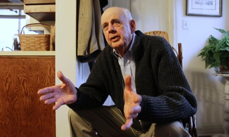 Author Wendell Berry at his home in Port Royal, Kentucky.