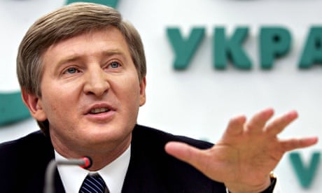 Rinat Akhmetov … Ukraine's richest man.