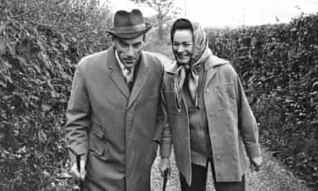Jeremy And Marion Thorpe In The Country Lane At Their Home In Cobbaton