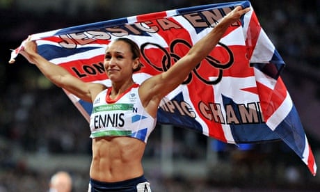 Jessica Ennis-Hill is at No3