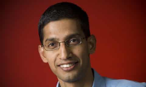 Google's Sundar Pichai is in charge of Android, Chrome and apps