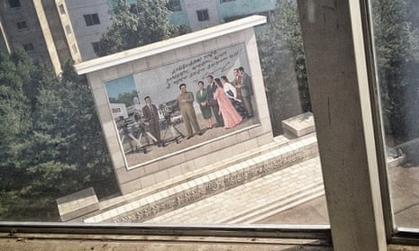 Monument in Pyongyang, North Korean 