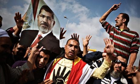 Egyptian supporters of the Muslim Brotherhood