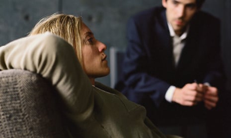 Woman undergoing  therapy.