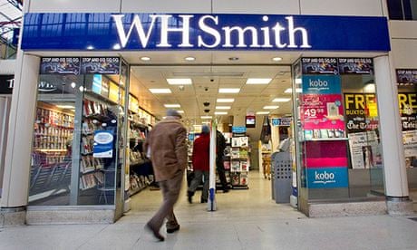 WH Smith shop front