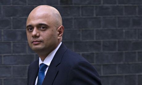 Sajid Javid arrives at Downing Street after being appointed culture secretary