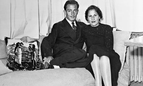 Salvador Dali and Gala Eluard
