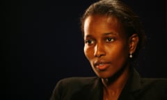 Ayaan Hirsi Ali, whose honorary degree from Brandeis University was withdrawn amid protests.