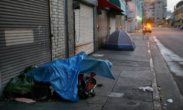 homeless in california