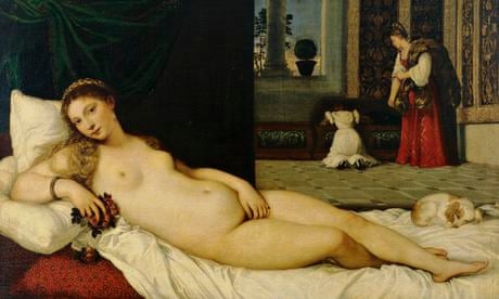 <Venus of Urbino> by Titian