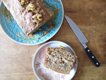 Annie Bell's coffee and walnut cake