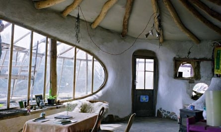 The Lammas project ecovillage at Tir y Gafel, in North Pembrokeshire, Wales.