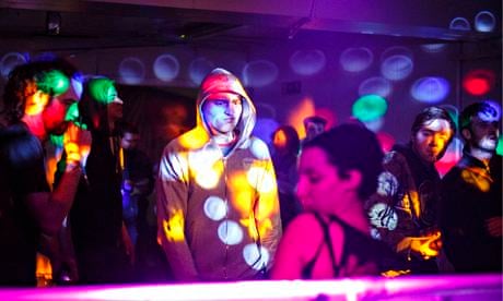 An illegal rave, east London, 2014