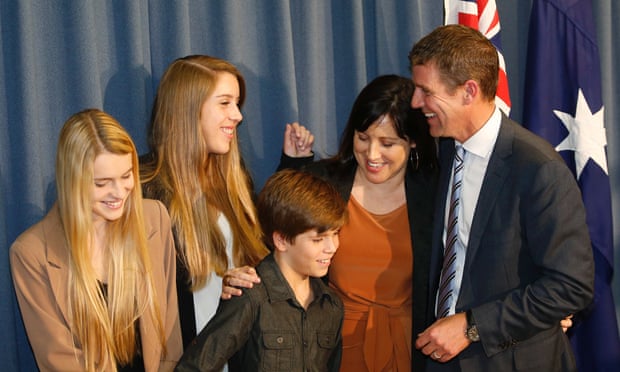 Mike Baird and family