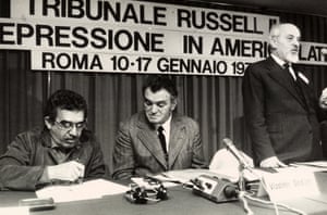 Lelio Basso, Gabriel García Márquez and Vladimir Dedijer
