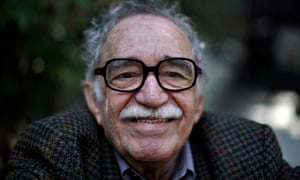 Colombia's Nobel literature prize laureate Gabriel Garcia Marquez at his house in Mexico City.