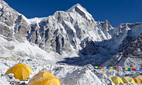 Tents at Everest Base Camp,