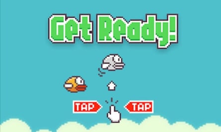 Flappy Bird: New Season looks just like the original game.