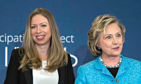 Chelsea Clinton and Hillary Clinton in New York earlier this month.