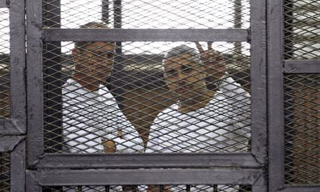 Al-Jazeera English journalists Mohamed Fahmy and Peter Greste
