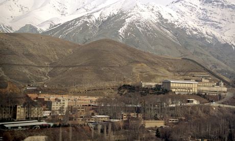 Evin prison in Tehran, where dozens of inmates have reportedly been beaten by guards