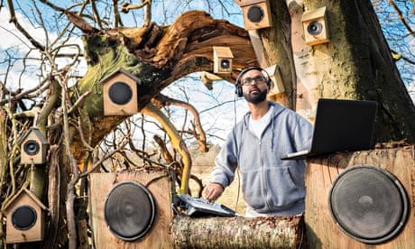 Vocal sculptor Jason Singh records birdsong