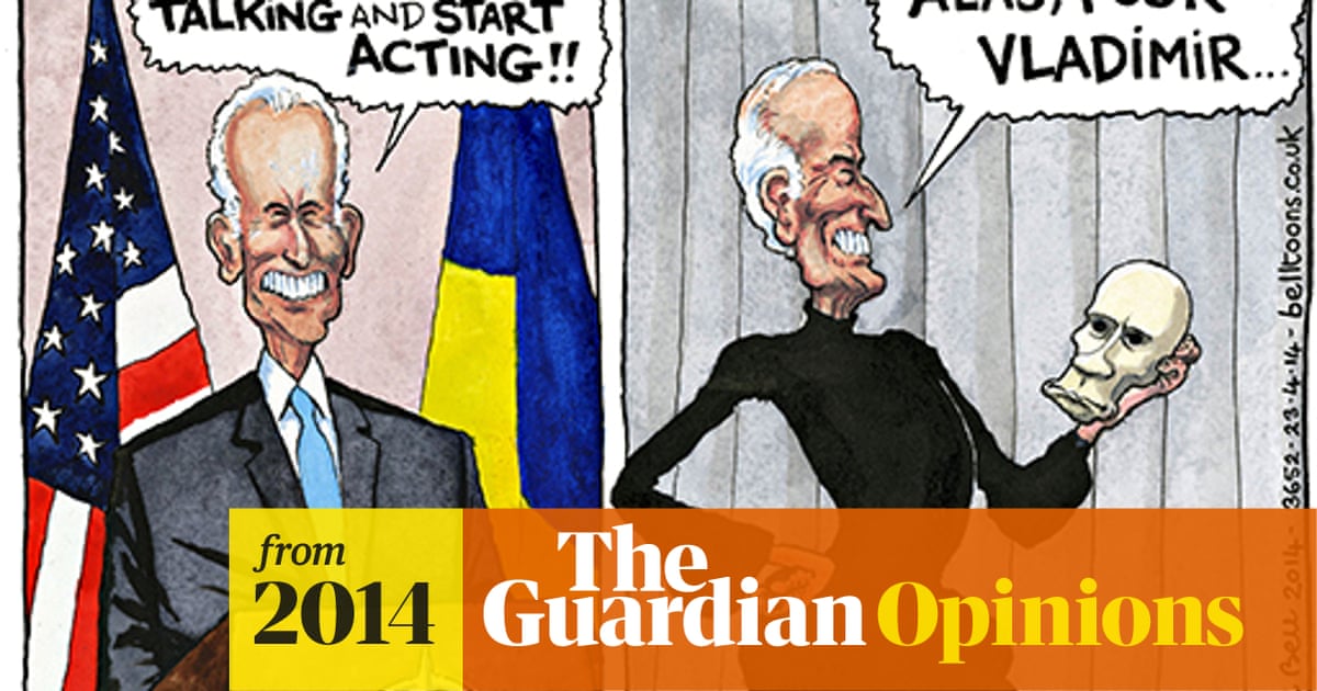 Steve Bell On Joe Biden S Action Over Ukraine Cartoon Opinion The Guardian