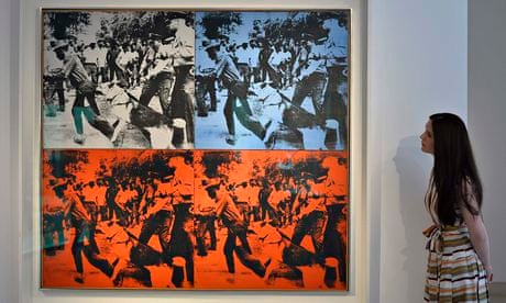Warhol's Birmingham Race Riot work is headed to auction at Christies in New York