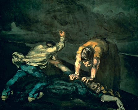 Murder (1869-70) by Paul Cézanne