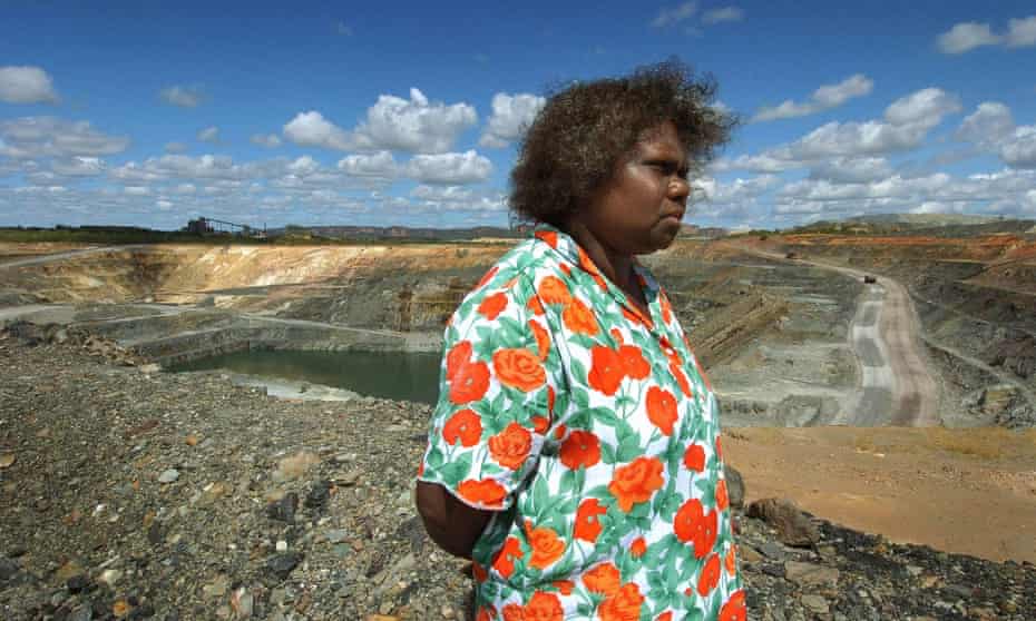 Traditional owner Yvonne Margarula at Ranger mine on Mirarr country in Kakadu national park