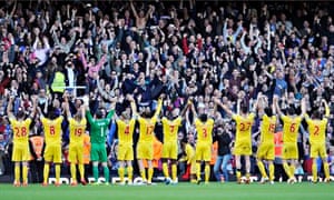 How Tony Pulis Turned Crystal Palace From No Hopers Into History Makers Dominic Fifield Football The Guardian