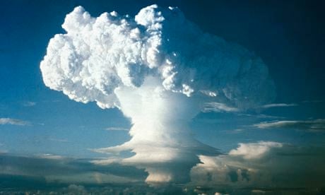 Mushroom Cloud from Nuclear Testing