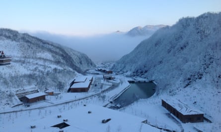 North Korea ski landscape