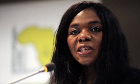 South African public protector Thuli Madonsela recognised for calling the government to account.