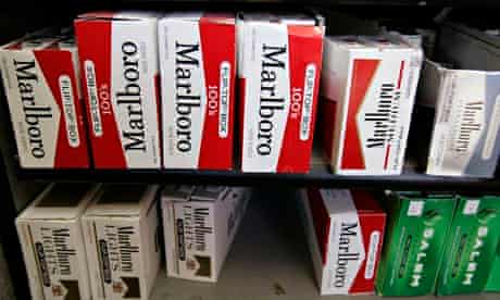 Launch funds: Philip Morris' Marlboro cigarettes.