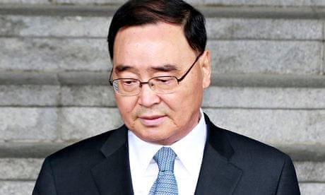 South Korean prime minister Chung Hong-won