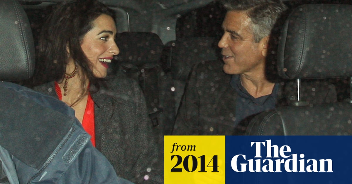 George Clooney Reportedly Engaged To British Human Rights Lawyer Amal Alamuddin George Clooney The Guardian