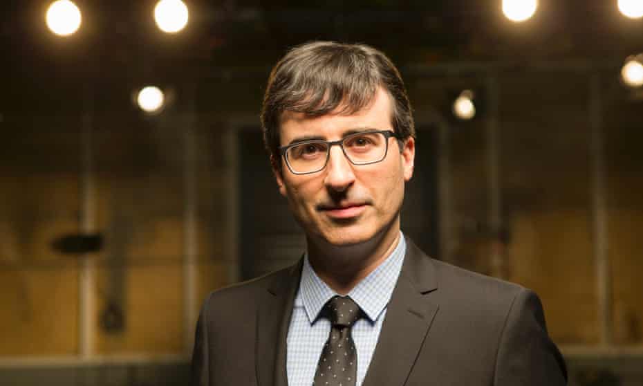 This undated image released by HBO shows host John Oliver of "Last Week Tonight with John Oliver," airing Sundays at 11 p.m. EDT. (AP Photo/HBO)