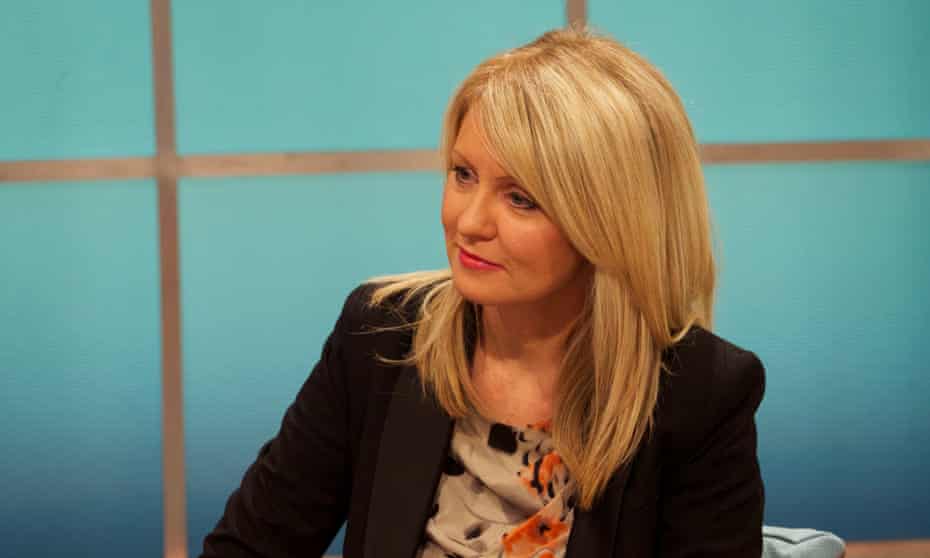Esther McVey, who today defended the government's new Help to Work scheme