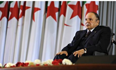Algerian president Abdelaziz Bouteflika 
