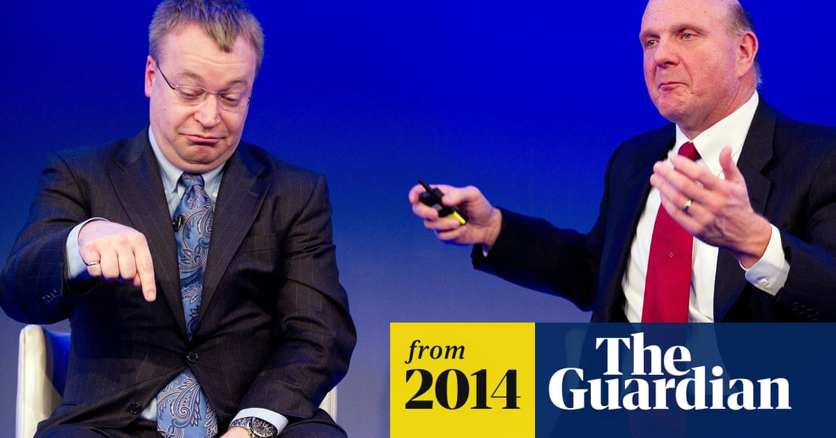 stephen elop i wasn t a trojan horse for microsoft at nokia nokia the guardian