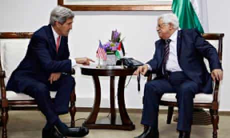 John Kerry, Mahmoud Abbas